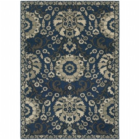 SPHINX BY ORIENTAL WEAVERS Oriental Weavers Highlands 6682A 2x8 Runner - Midnight/ Beige-Polypropylene H6682A068230ST